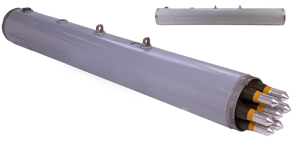 Arnold Defense LAU-131 A/A seven-round launcher